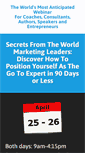 Mobile Screenshot of expertsmarketingmastery.com